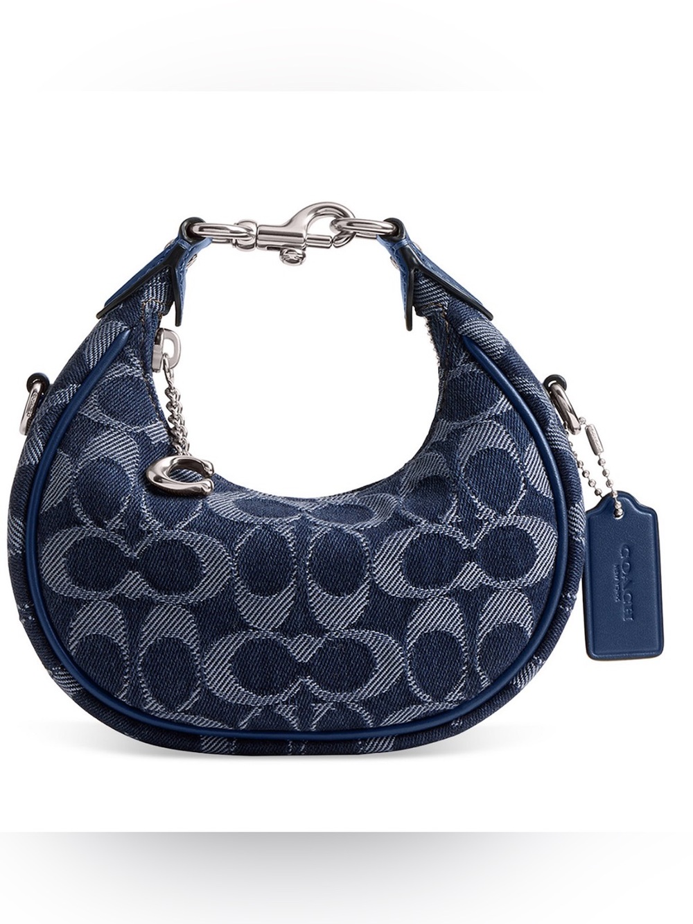 NWT Coach Mini Jonie Bag In  Signature Denim